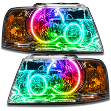Load image into Gallery viewer, Oracle-03-06-Ford-Expedition-Smd-Hl---Chrome---Colorshift-WO-Controller