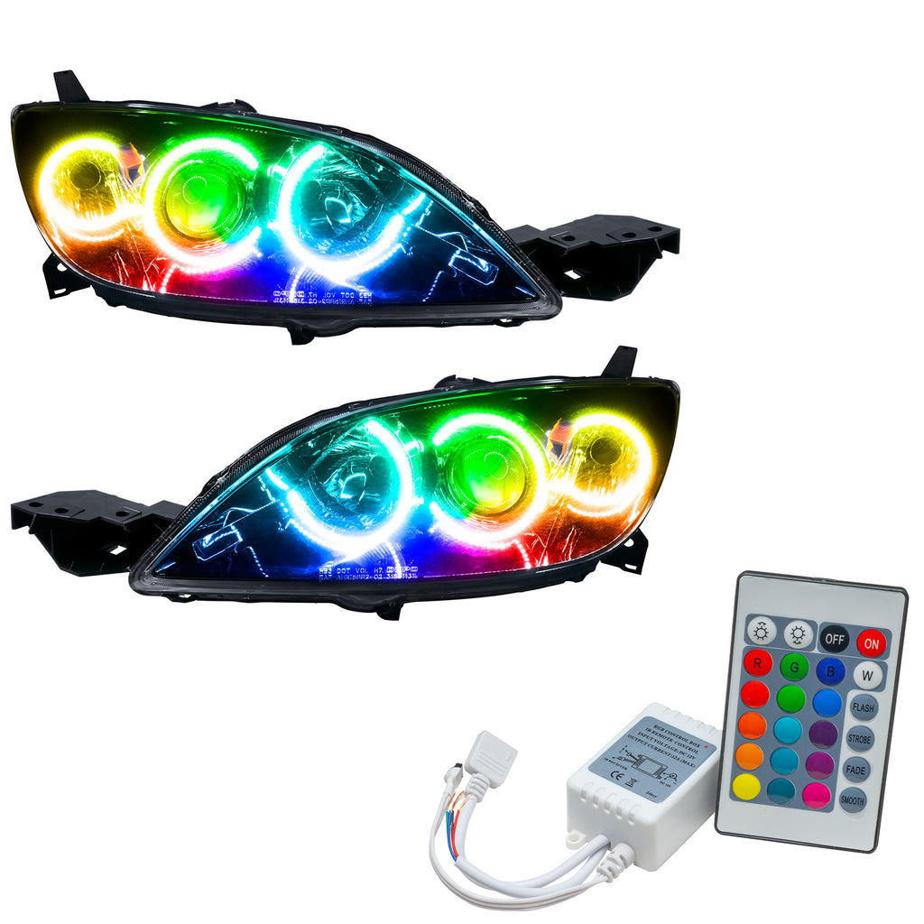 Oracle-04-09-Mazda-3-Smd-Hl---Hatchback---Halogen-Style---Colorshift-W-Simple-Controller