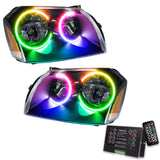 Oracle Lighting 7156-333 SMD Pre-Assembled Headlights, Black Bezel, ColorSHIFT 2.0