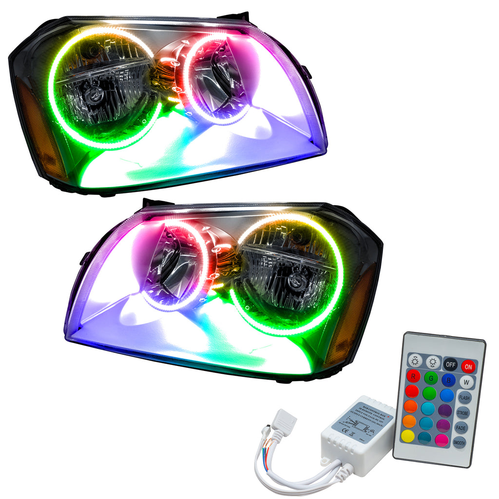 Oracle-05-07-Dodge-Magnum-Smd-Hl---Chrome---Colorshift-W-Simple-Controller