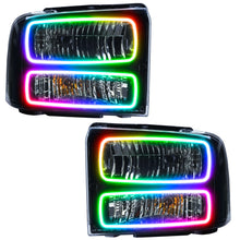 Load image into Gallery viewer, Oracle-05-07-Ford-F-250350-Smd-Hl---Black---Colorshift-WO-Controller