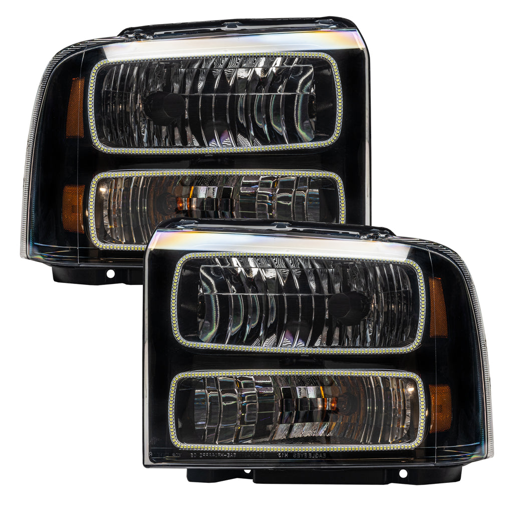 Oracle-05-07-Ford-F-250350-Smd-Hl---Black---Colorshift-WO-Controller