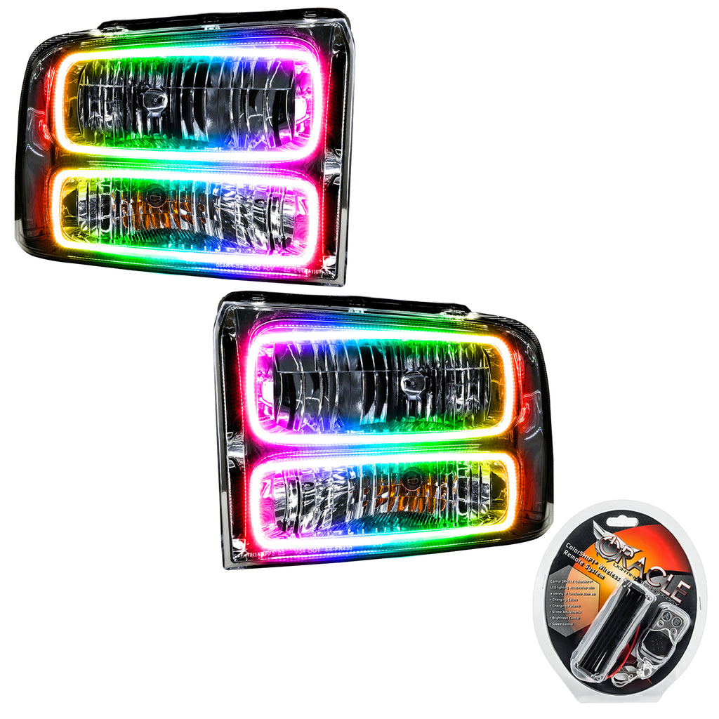 Oracle-05-07-Ford-F-250350-Smd-Hl---Chrome---Colorshift