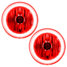 Load image into Gallery viewer, Oracle-05-10-Chrysler-300C-Pre-Assembled-Halo-Fog-Lights---Red