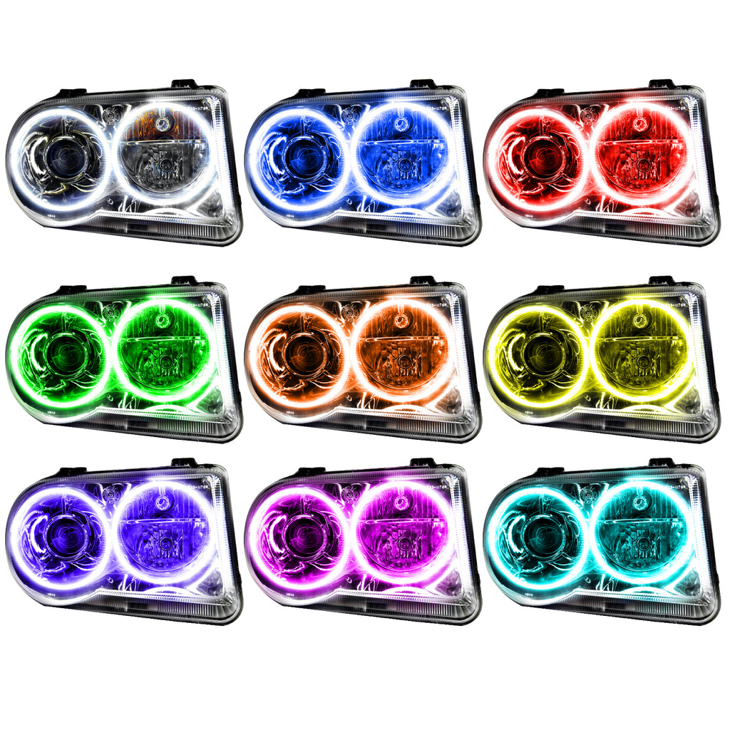 Oracle-05-10-Chrysler-300C-V8-Smd-Hl---Hid---No-Bulbs---Colorshift-WO-Controller
