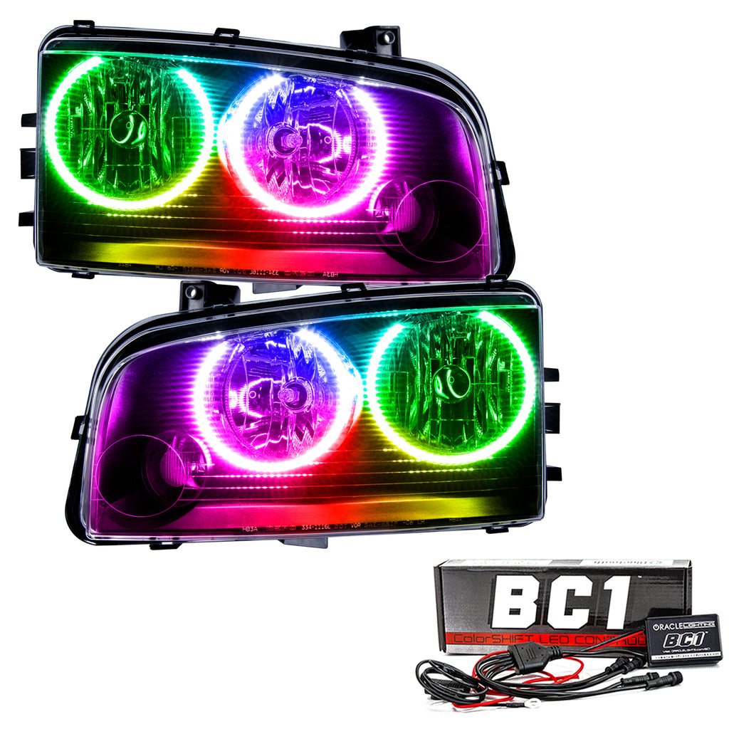 Oracle-05-10-Dodge-Charger-Smd-Hl-(Non-Hid)---Colorshift-W-Bc1-Controller