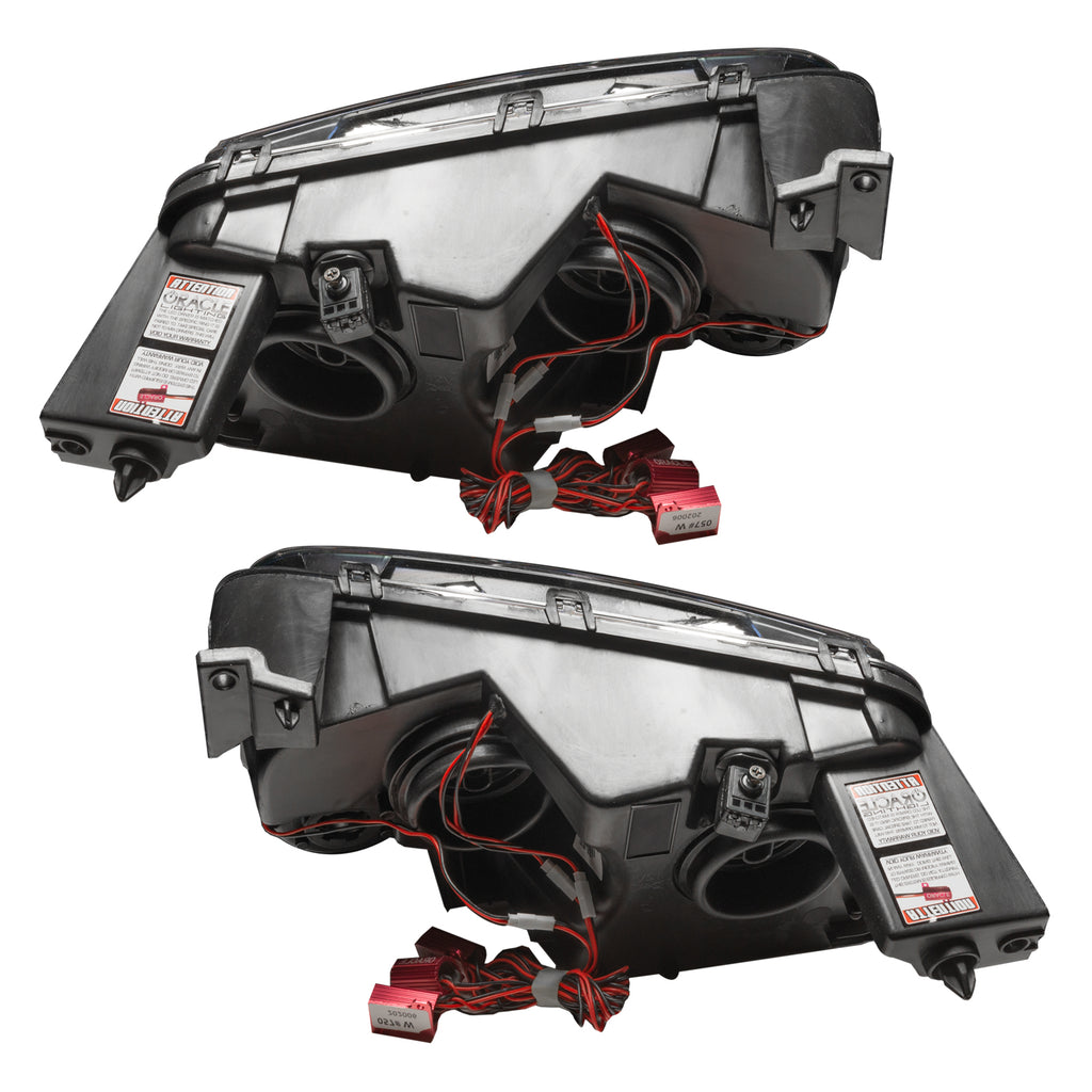Oracle-05-10-Dodge-Charger-Smd-Hl-(Non-Hid)---Triple-Halo---Colorshift-W-Bc1-Controller