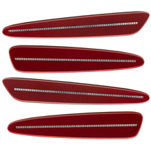 Load image into Gallery viewer, Oracle-05-13-Chevrolet-Corvette-C6-Concept-Sidemarker-Set---Clear---Magnetic-Red-(86U)