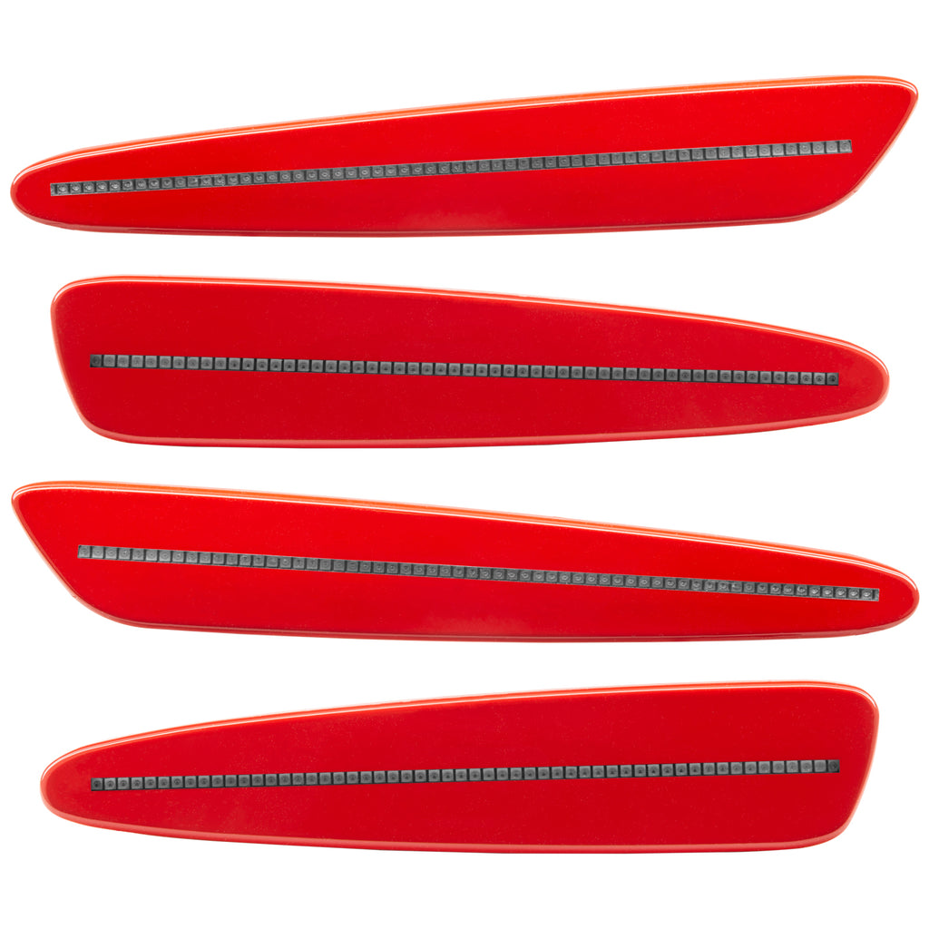 Oracle-05-13-Chevrolet-Corvette-C6-Concept-Sidemarker-Set---Clear---Torch-Red-(Gkz)