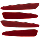 Oracle Lighting 3150-86U-G Concept Sidemarker Set, Ghosted, Magnetic Red (86U)
