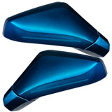 Oracle Lighting 3901-504-512Q-G Concept Side Mirrors, Ghosted, Blue Stream Tintcoat (512Q)