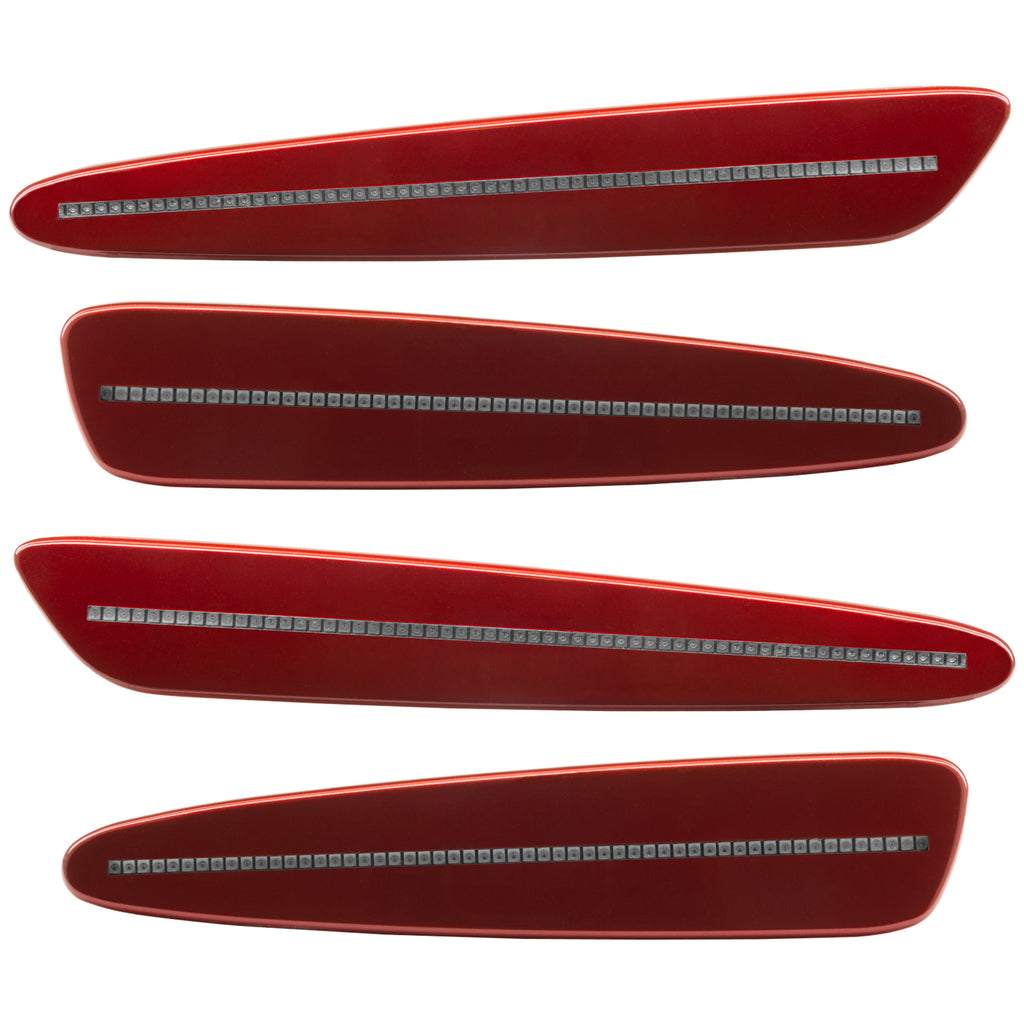 Oracle-05-13-Chevy-Corvette-C6-Concept-Sidemarker-Set---Clear---Crystal-Claret-Tintcoat-(Gbe)