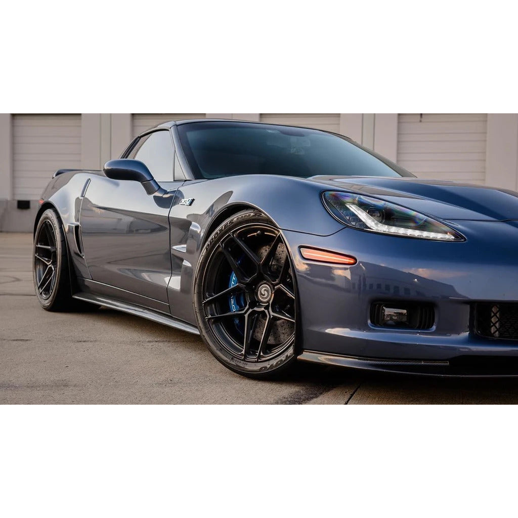 Oracle-05-13-Chevy-Corvette-C6-Concept-Sidemarker-Set---Tinted---Night-Race-Blue-Metallic-(Gx8)