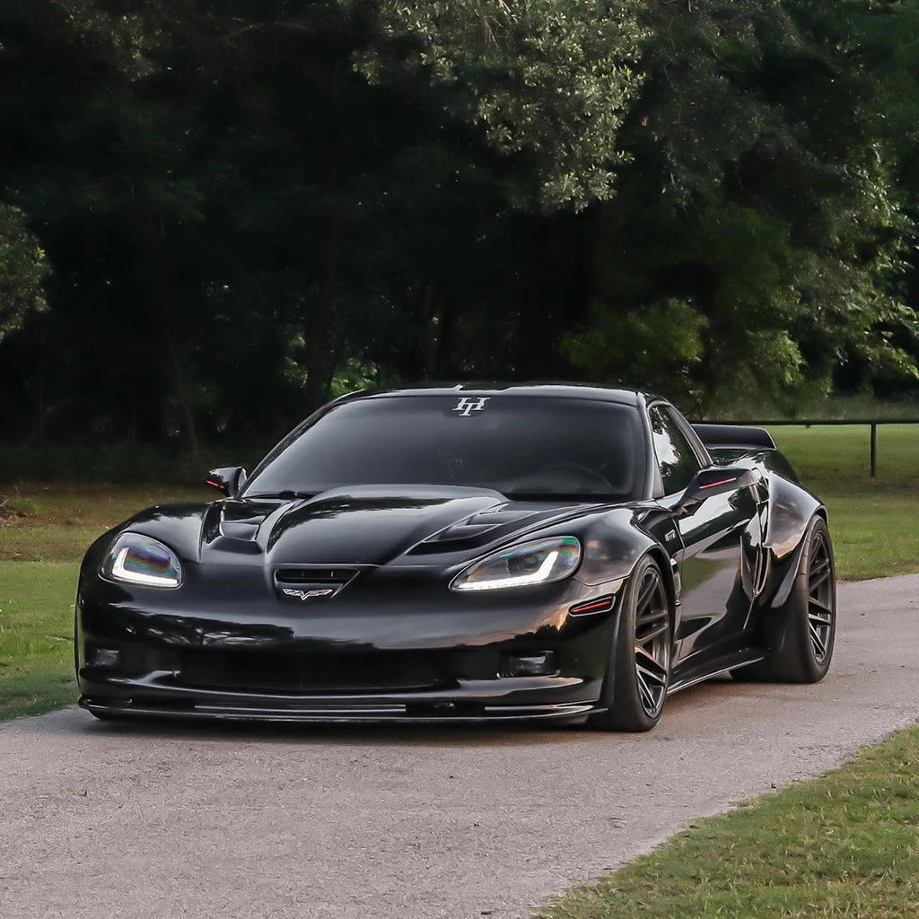 Oracle-05-13-Chevy-Corvette-C6-Concept-Sidemarker-Set---Tinted---Night-Race-Blue-Metallic-(Gx8)