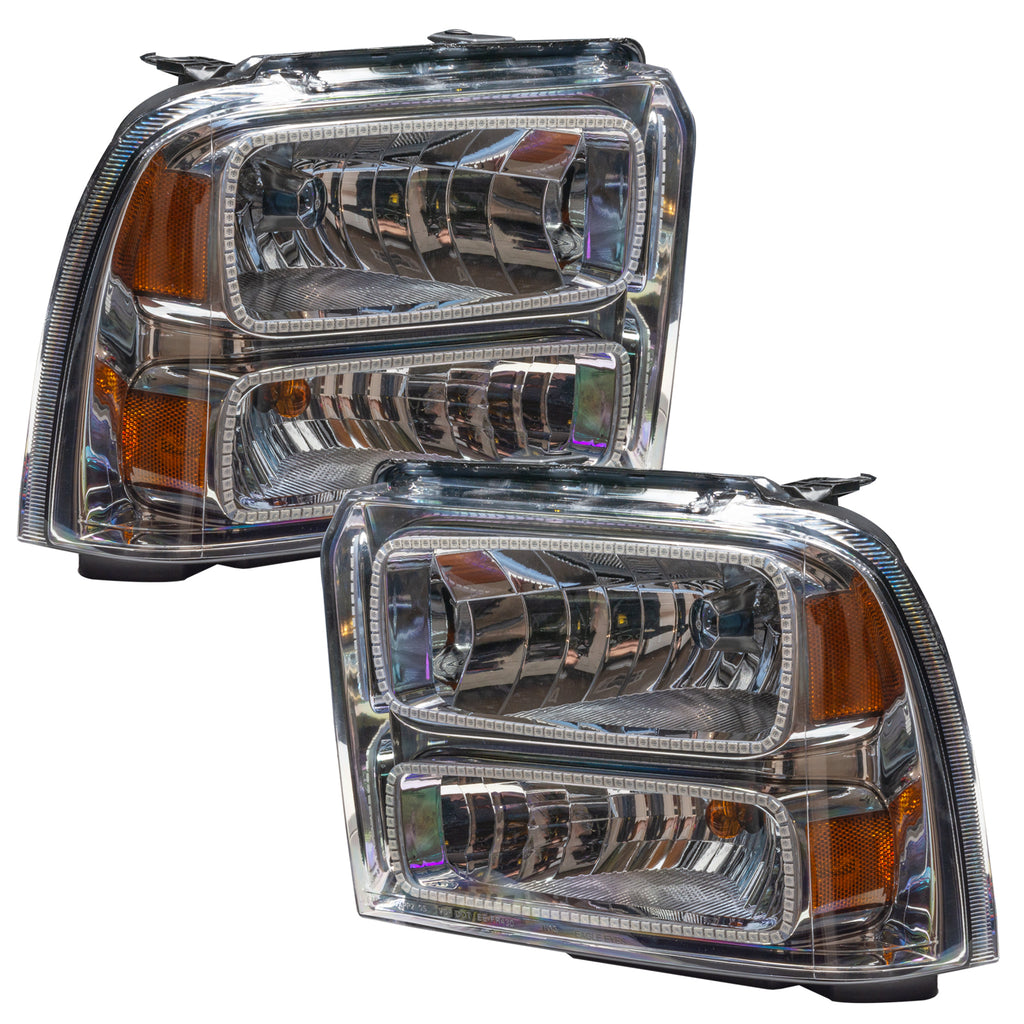 Oracle-05-Ford-Excursion-Smd-Hl---Chrome---Colorshift-W-2.0-Controller
