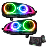 Oracle Lighting 7098-333 SMD Pre-Assembled Headlights, Chrome Bezel, ColorSHIFT 2.0
