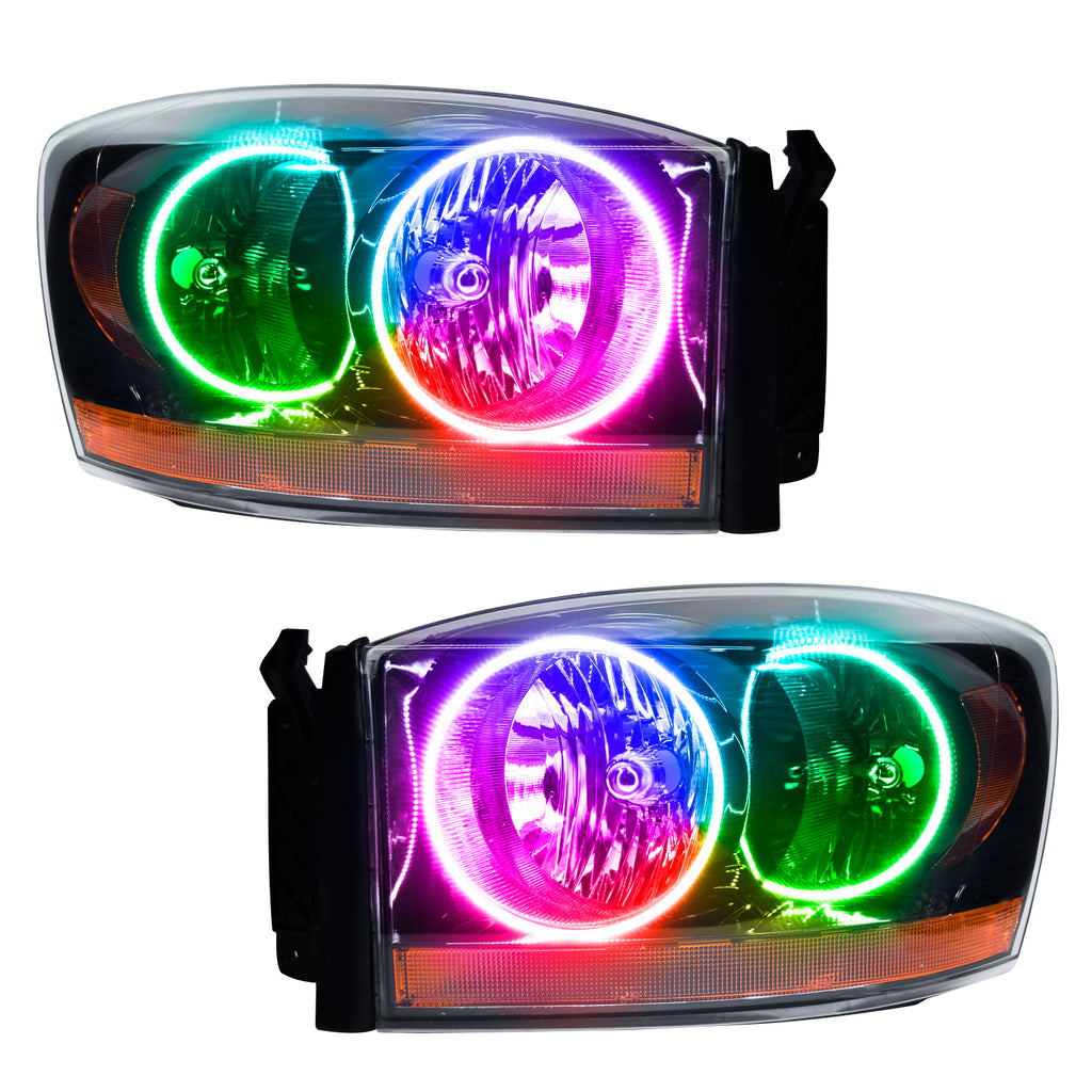 Oracle-06-Dodge-Ram-Smd-Hl---Black---Colorshift-W-2.0-Controller