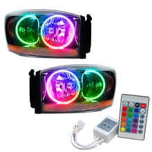 Load image into Gallery viewer, Oracle-06-Dodge-Ram-Smd-Hl---Black---Colorshift-W-Simple-Controller