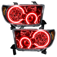 Load image into Gallery viewer, Oracle-07-11-Toyota-Tundra-Pre-Assembled-Headlights---Black-Housing---Colorshift-W-Bc1-Controller