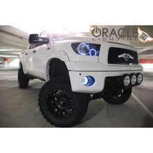 Load image into Gallery viewer, Oracle-07-11-Toyota-Tundra-Pre-Assembled-Headlights---Black-Housing---Colorshift-W-Bc1-Controller