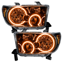 Load image into Gallery viewer, Oracle-07-11-Toyota-Tundra-Pre-Assembled-Headlights---Black-Housing---Colorshift-W-Bc1-Controller