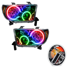 Load image into Gallery viewer, Oracle-07-11-Toyota-Tundra-Pre-Assembled-Headlights---Black-Housing---Colorshift