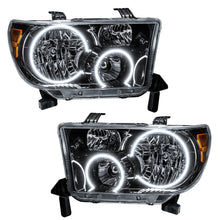 Load image into Gallery viewer, Oracle-07-11-Toyota-Tundra-Pre-Assembled-Headlights---Black-Housing---White