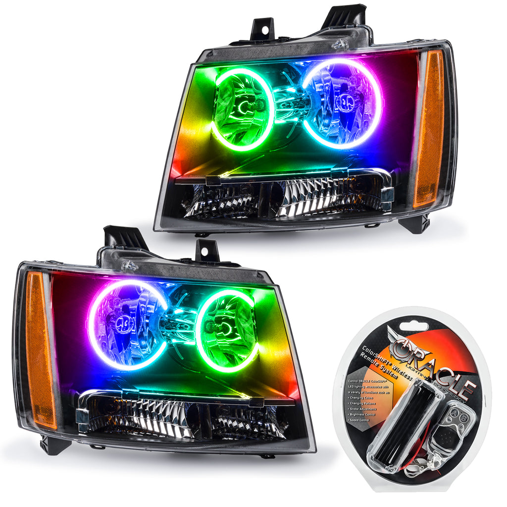 Oracle-07-13-Chevrolet-Avalanche-Pre-Assembed-Smd-Headlights---Colorshift