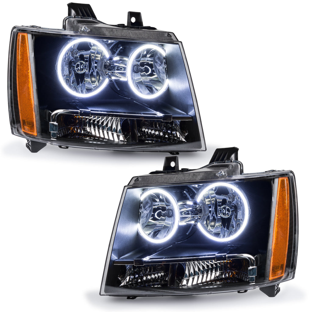Oracle-07-13-Chevrolet-Avalanche-Pre-Assembed-Smd-Headlights---White
