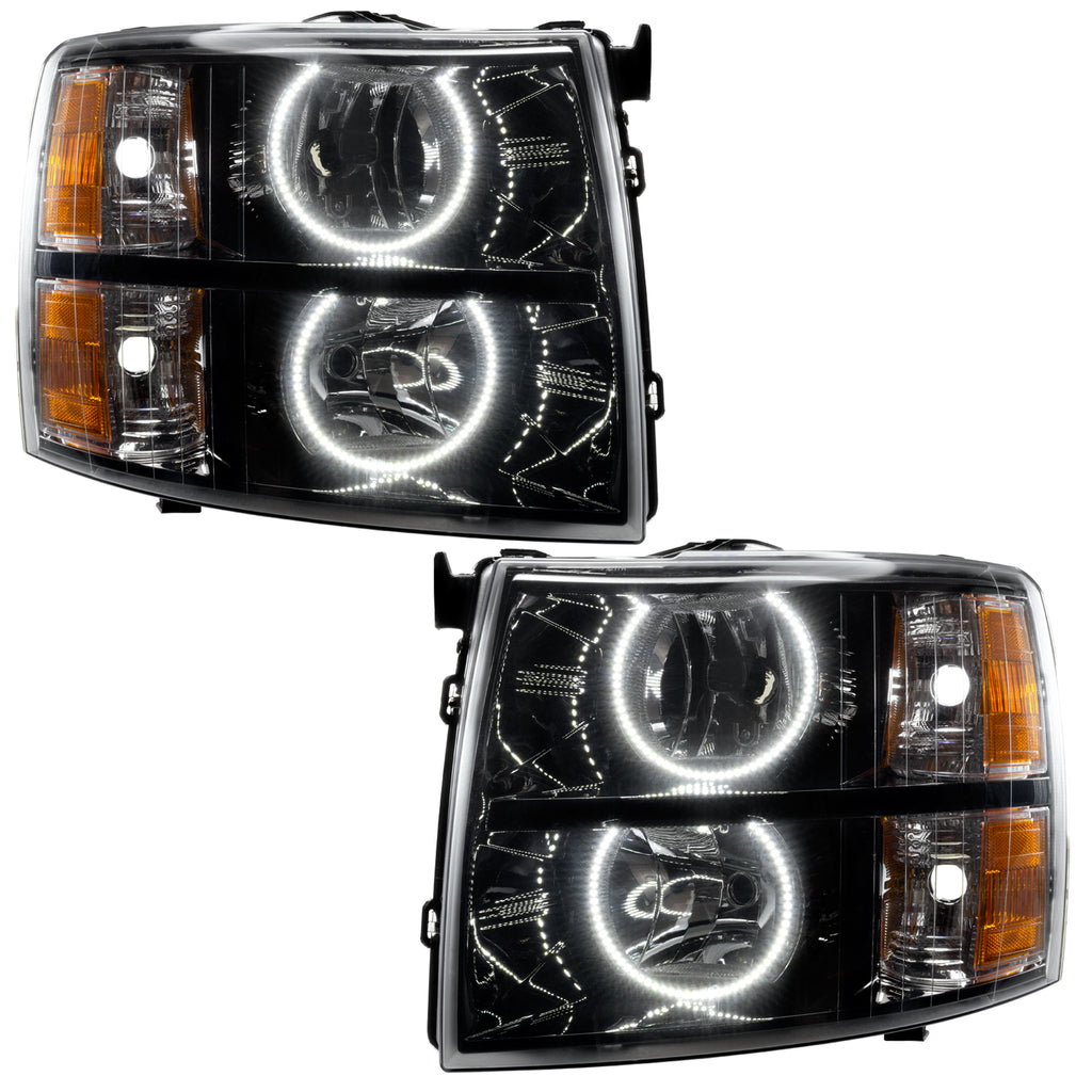 Oracle-07-13-Chevrolet-Silverado-Smd-Hl---Black---Round-Style---White