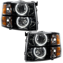 Load image into Gallery viewer, Oracle-07-13-Chevrolet-Silverado-Smd-Hl---Black---Round-Style---White