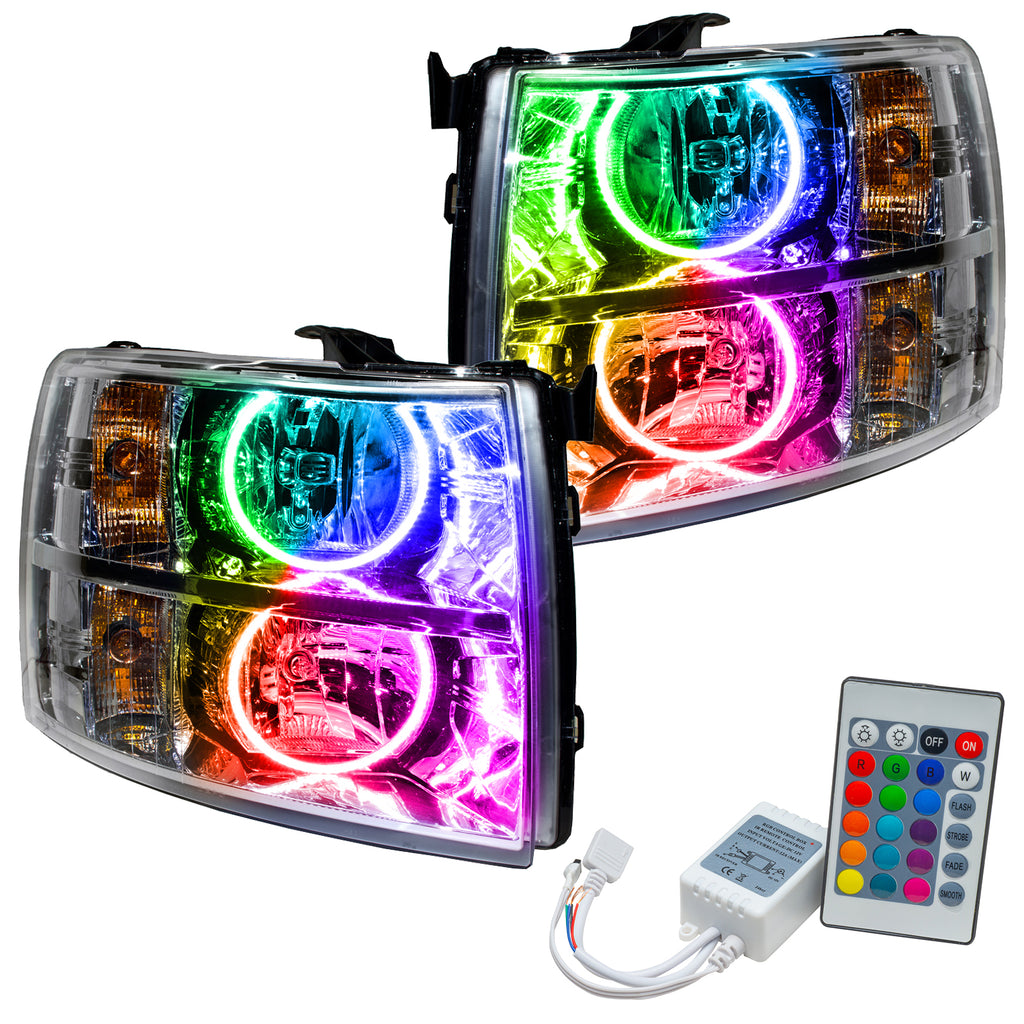 Oracle-07-13-Chevrolet-Silverado-Smd-Hl---Round-Style---Colorshift-W-Simple-Controller
