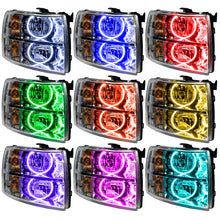 Load image into Gallery viewer, Oracle-07-13-Chevrolet-Silverado-Smd-Hl---Round-Style---Colorshift-W-Simple-Controller
