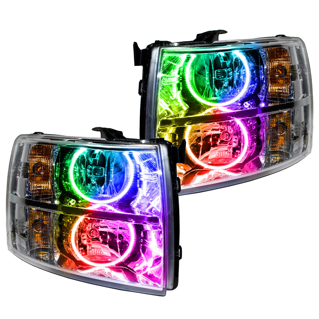 Oracle-07-13-Chevrolet-Silverado-Smd-Hl---Round-Style---Colorshift-WO-Controller