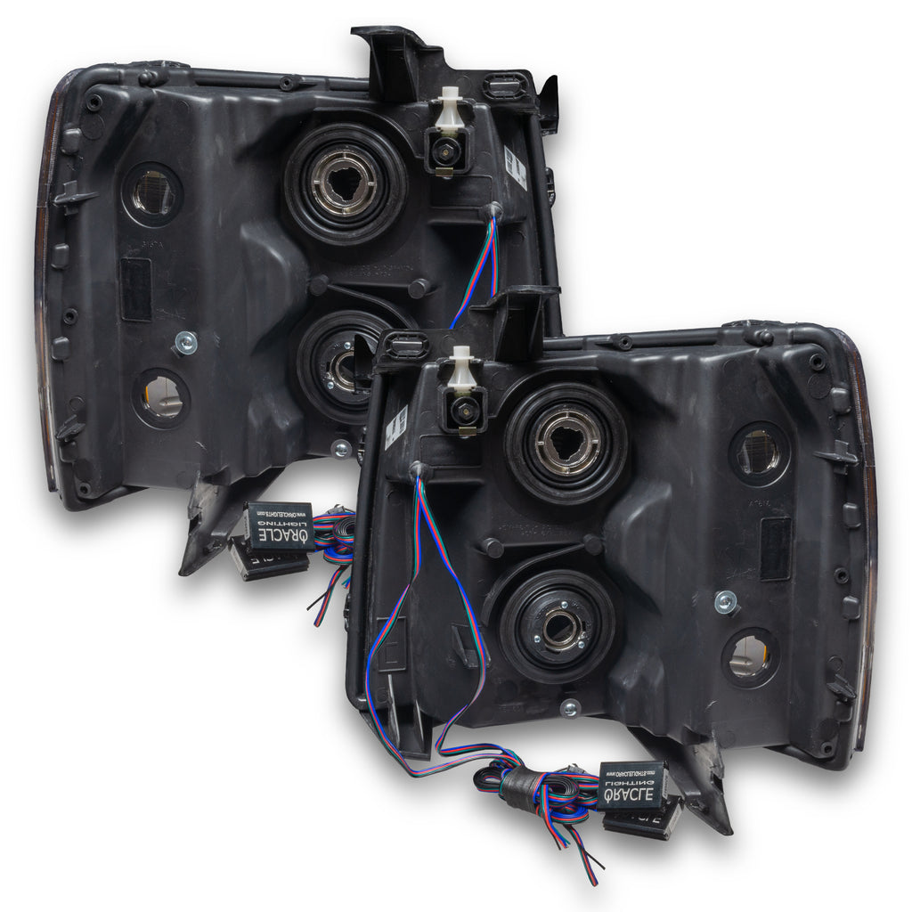Oracle-07-13-Chevrolet-Silverado-Smd-Hl---Square---Colorshift-W-Bc1-Controller