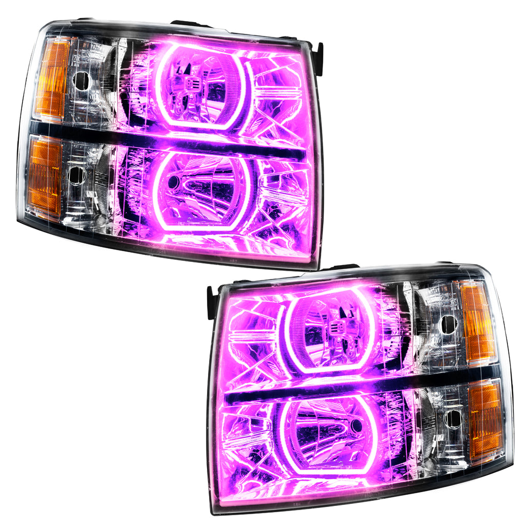 Oracle-07-13-Chevrolet-Silverado-Smd-Hl---Square---Colorshift-W-Bc1-Controller
