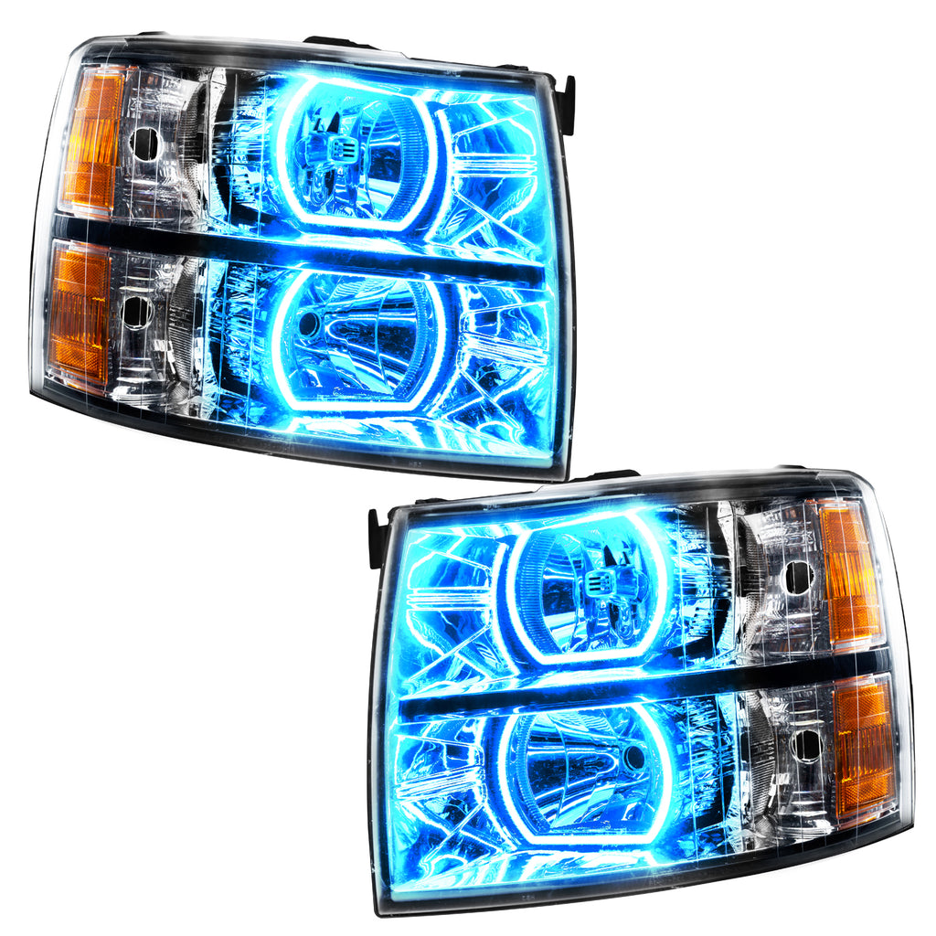 Oracle-07-13-Chevrolet-Silverado-Smd-Hl---Square---Colorshift-W-Bc1-Controller