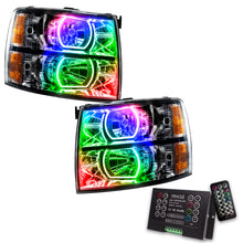 Load image into Gallery viewer, Oracle-07-13-Chevy-Silverado-Smd-Hl---Black---Square-Style---Colorshift-W-2.0-Controller