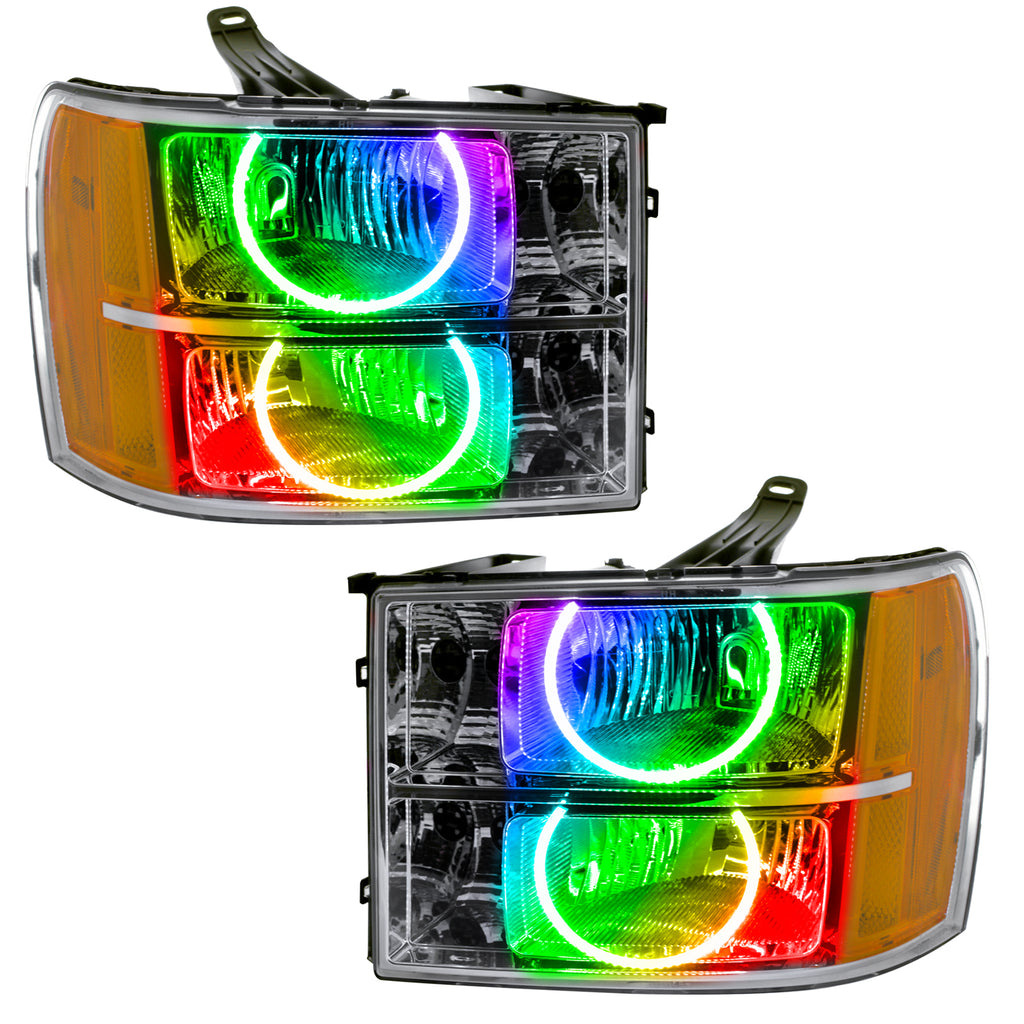 Oracle-07-13-Gmc-Sierra-Smd-Hl---Round-Ring-Design---Colorshift-W-2.0-Controller