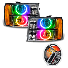 Load image into Gallery viewer, Oracle-07-13-Gmc-Sierra-Smd-Hl---Round-Ring-Design---Colorshift