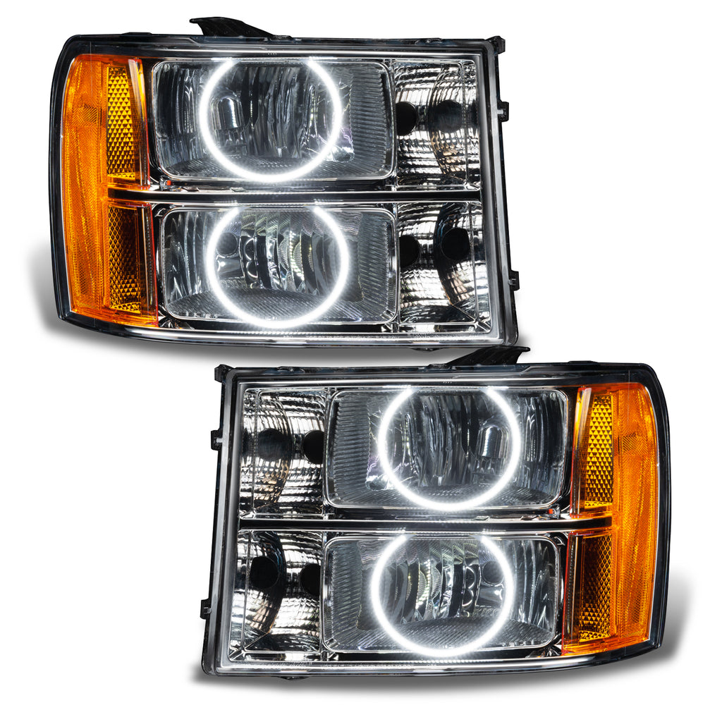 Oracle-07-13-Gmc-Sierra-Smd-Hl---Round-Ring-Design---White