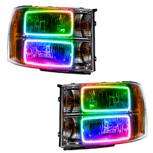 Load image into Gallery viewer, Oracle-07-13-Gmc-Sierra-Smd-Hl---Square-Ring-Design---Colorshift-WO-Controller