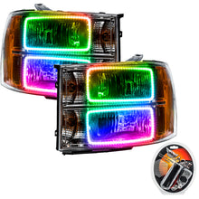 Load image into Gallery viewer, Oracle-07-13-Gmc-Sierra-Smd-Hl---Square-Ring-Design---Colorshift