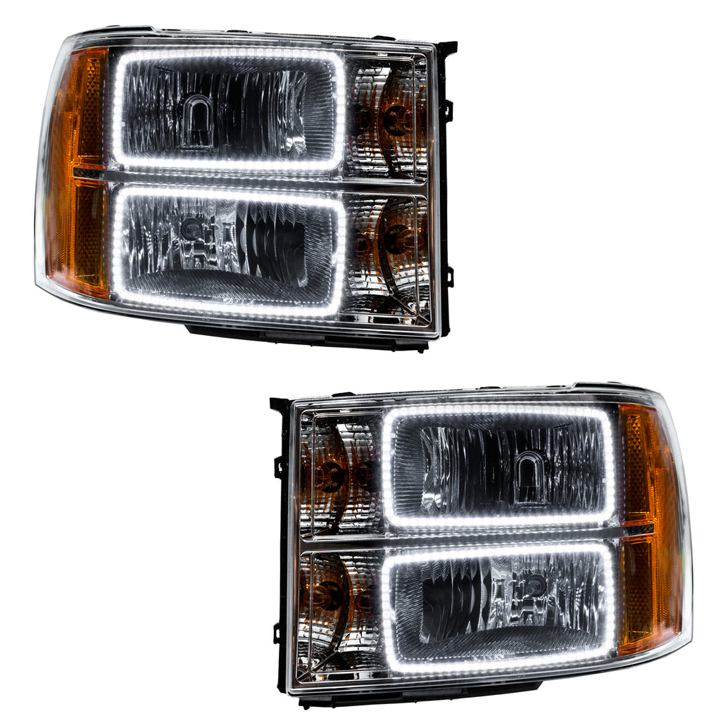 Oracle-07-13-Gmc-Sierra-Smd-Hl---Square-Ring-Design---White