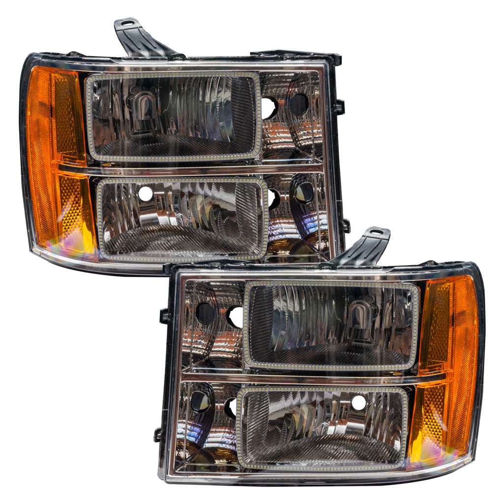 Oracle-07-13-Gmc-Sierra-Smd-Hl---Square-Ring-Design---White