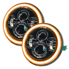 Load image into Gallery viewer, Oracle-07-18-Jeep-Wrangler-Jk-Switchback-Led-Halo-Headlights---AmberWhite---Switchback
