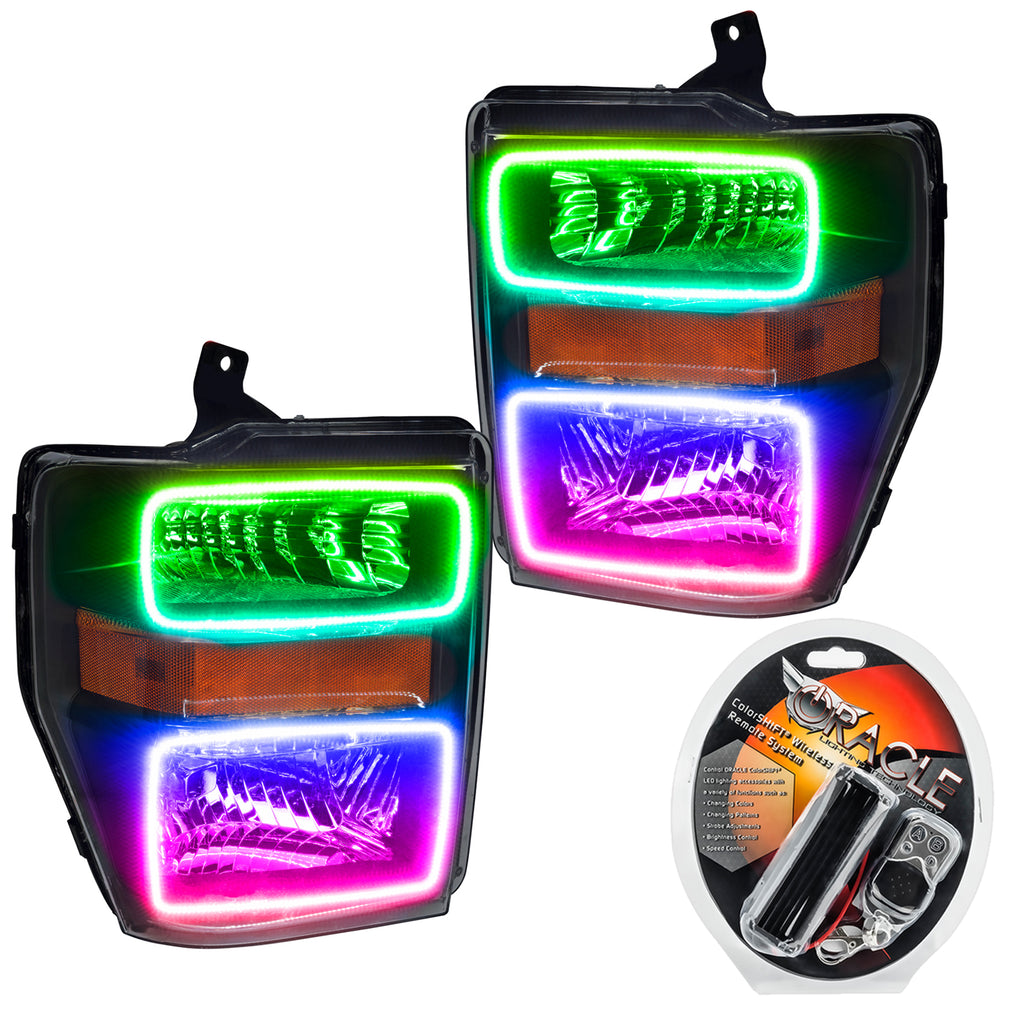 Oracle-08-10-Ford-F250350-Led-Hl---Black---Colorshift