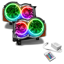 Load image into Gallery viewer, Oracle-08-10-Jeep-Grand-Cherokee-Smd-Hl---Hid---Colorshift-W-Simple-Controller