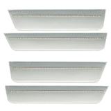 Oracle Lighting 9800-PS2-C Concept Sidemarker Set, Clear, Bright Silver Metallic (PS2)