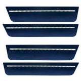 Oracle Lighting 9800-PBX-C Concept Sidemarker Set, Clear, Jazz Blue Metallic (PBX)